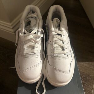 New Balance 550’s Classic White Sneakers